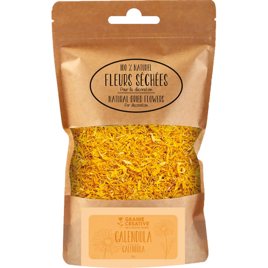 Fleurs de Calendula jaune