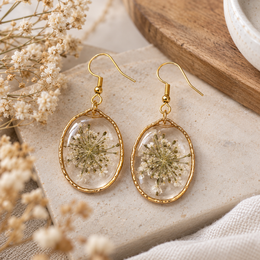 Boucles d’oreilles Dentelle sauvage