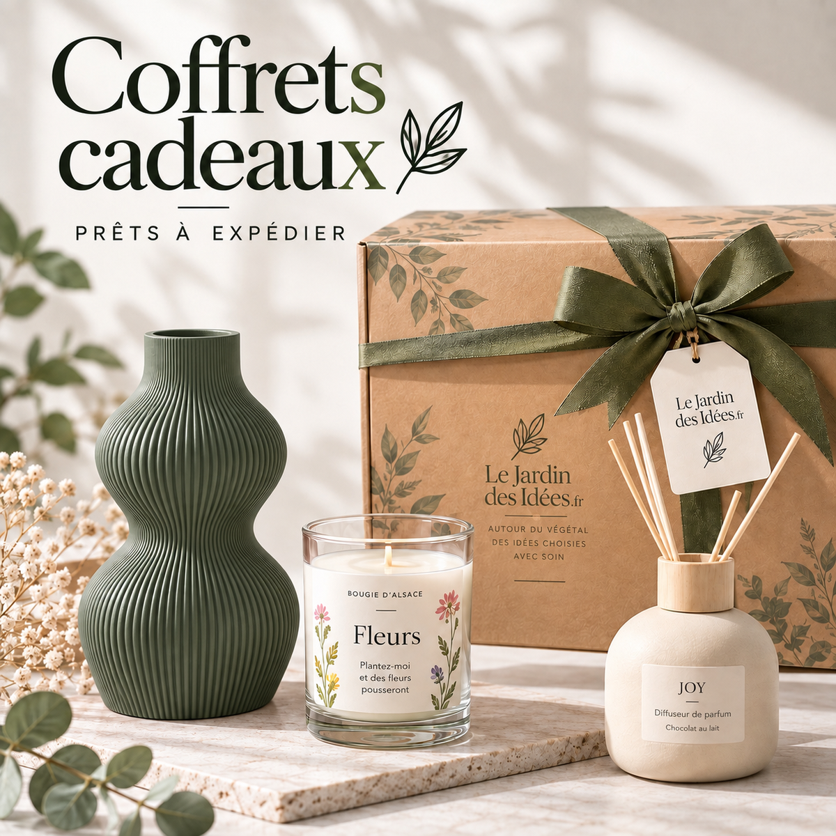 Les coffrets cadeau prêts à offrir