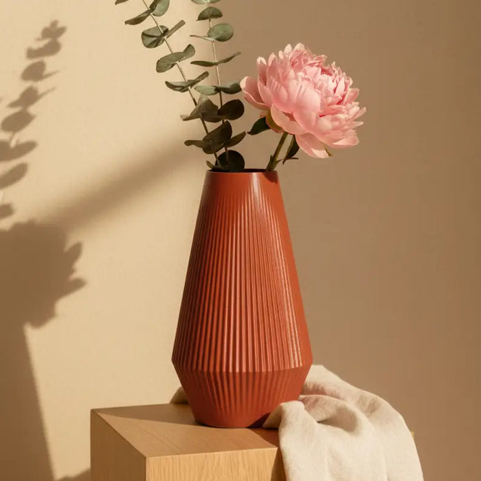 LILAS Vase étanche d'origine végétale Rouge