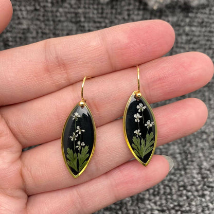 Boucles d’oreilles Nuit fleurie