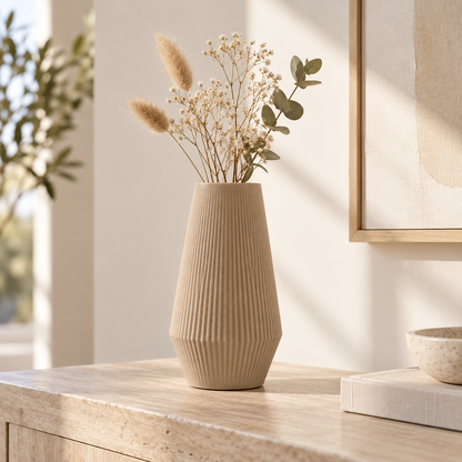 LILAS Vase étanche d'origine végétale Beige