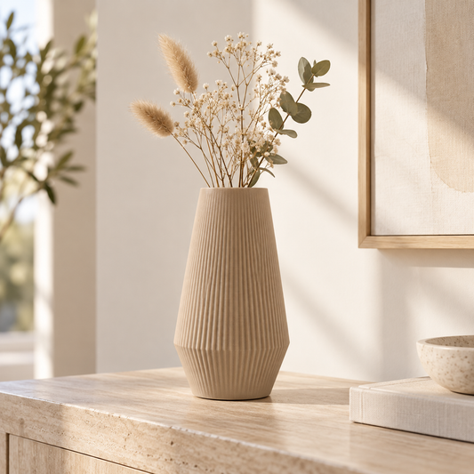 LILAS Vase étanche d'origine végétale Beige