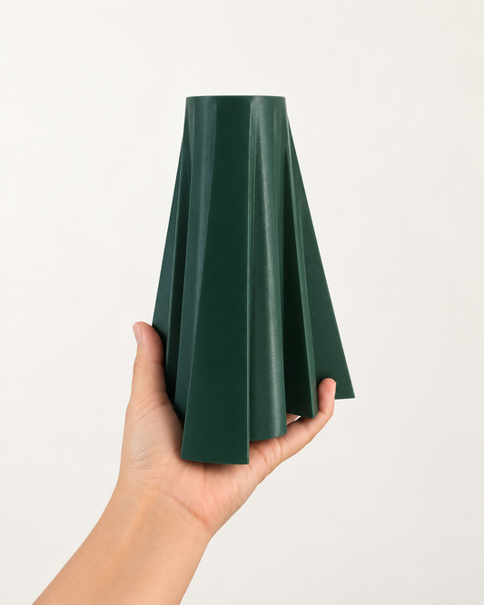 GRAPHIQ Vase étanche à base de plantes Vert forêt