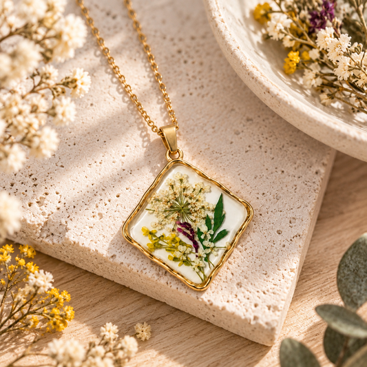 Collier Herbier Précieux Nature