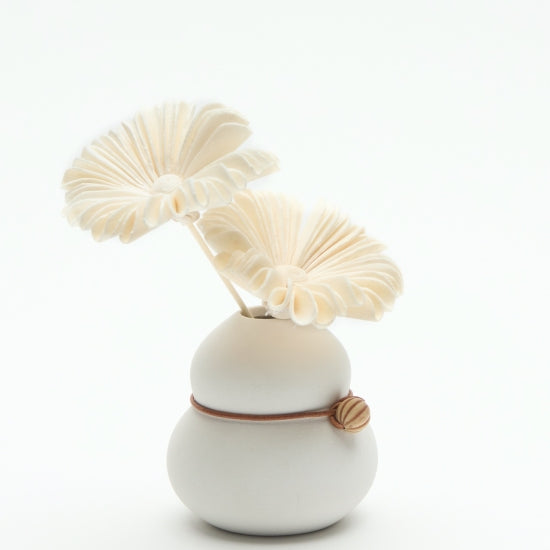Vase diffuseur de parfum Garbo Crème