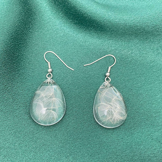 Boucles d’oreilles Goutte de pissenlit