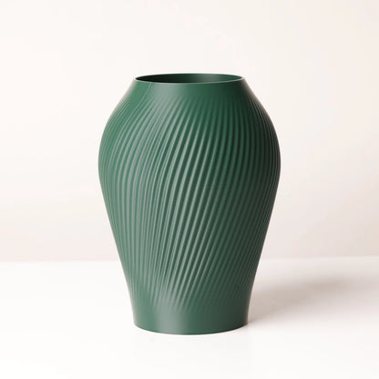 ANTIQUE Vase étanche d'origine végétale Vert Foret