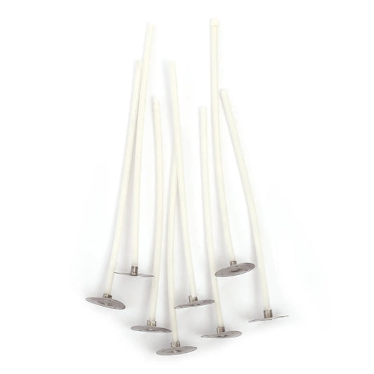 Mèches pour bougies avec socle