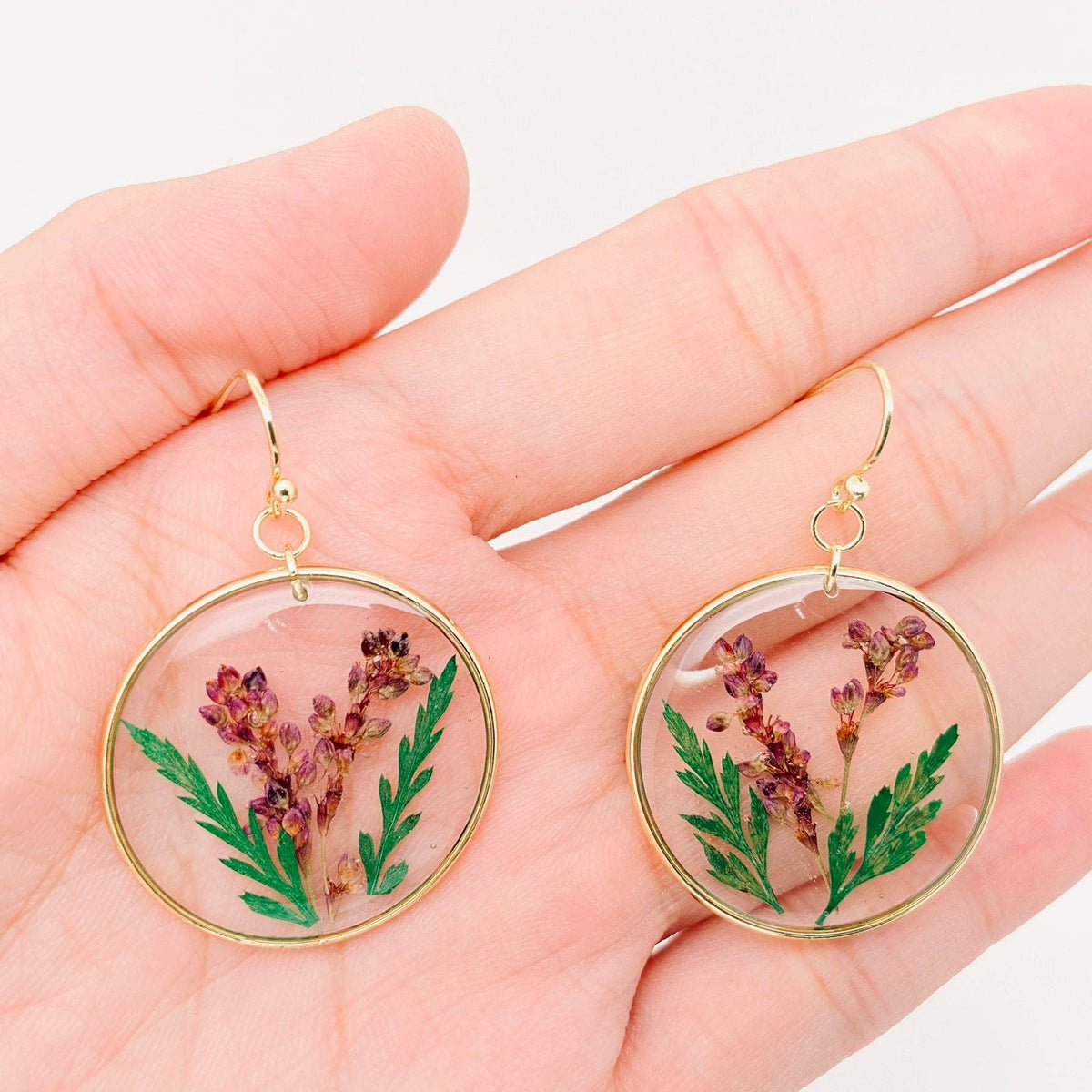 Boucles d’oreilles Persicaire d’Orient