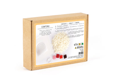 Kit Bougie Terrazzo Cire de Colza