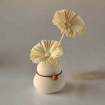 Vase diffuseur de parfum Garbo Crème