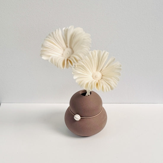 Vase diffuseur de parfum Garbo Chocolat au lait