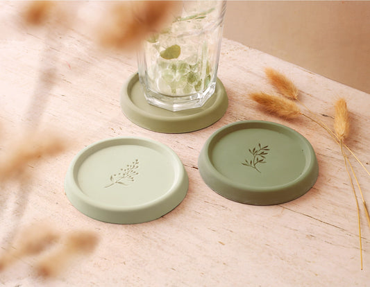 Kit Dessous de verre Végetal