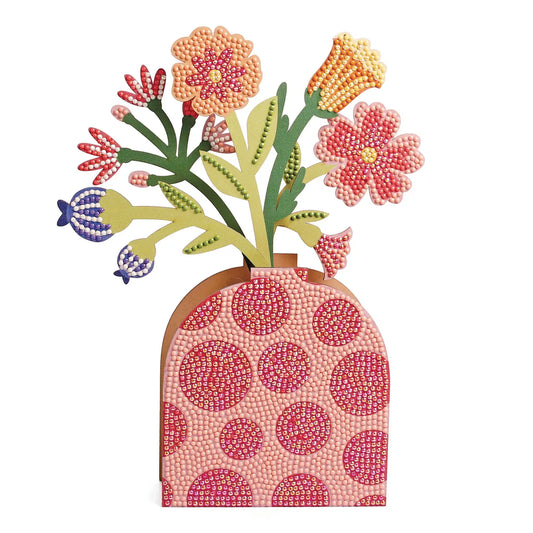 Kit Vase et fleurs rouges