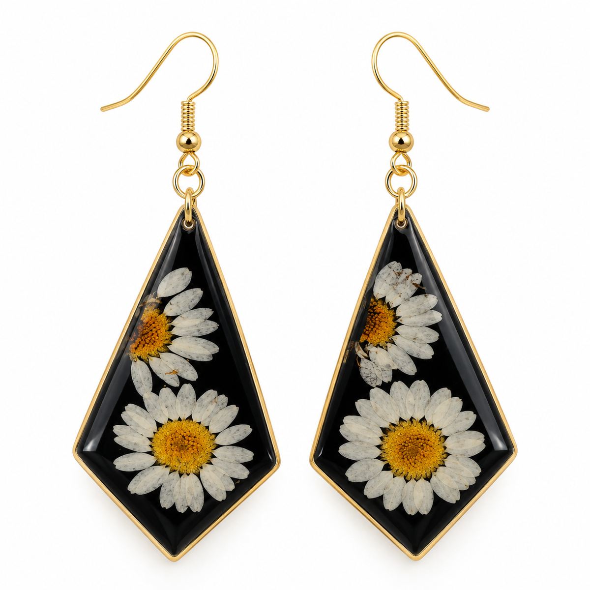 Boucles d’oreilles Marguerites Graphiques