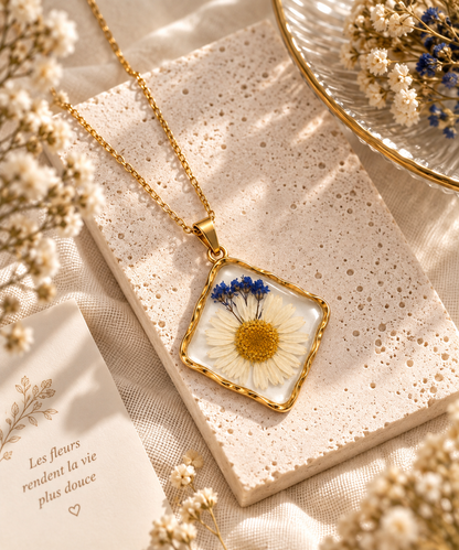 Collier Herbier Précieux Marguerite