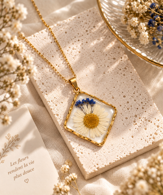 Collier Herbier Précieux Marguerite