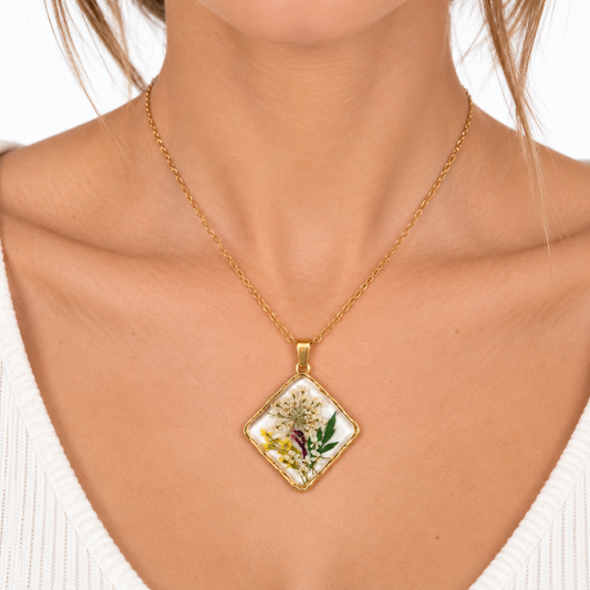 Collier Herbier Précieux Nature