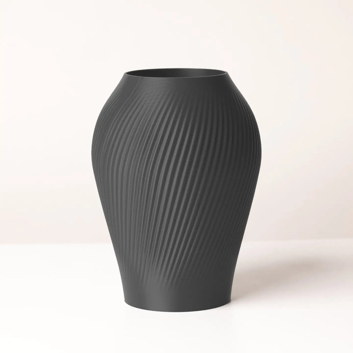 ANTIQUE Vase étanche d'origine végétale Noir
