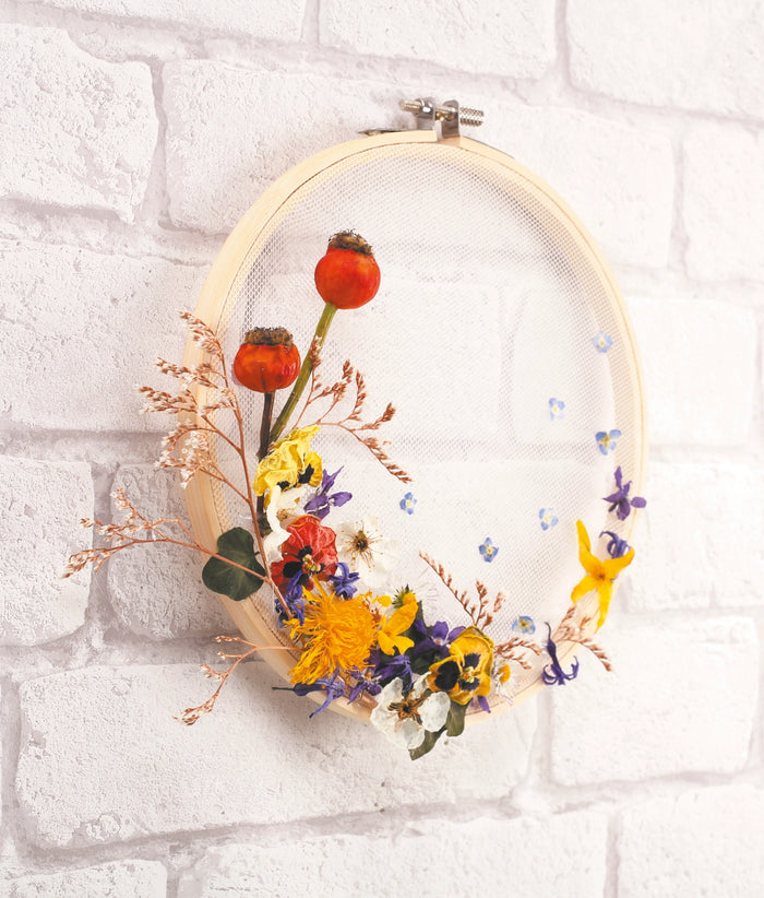 Kit Déco florale avec pistolet à colle