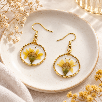 Boucles d’oreilles Éclat solaire