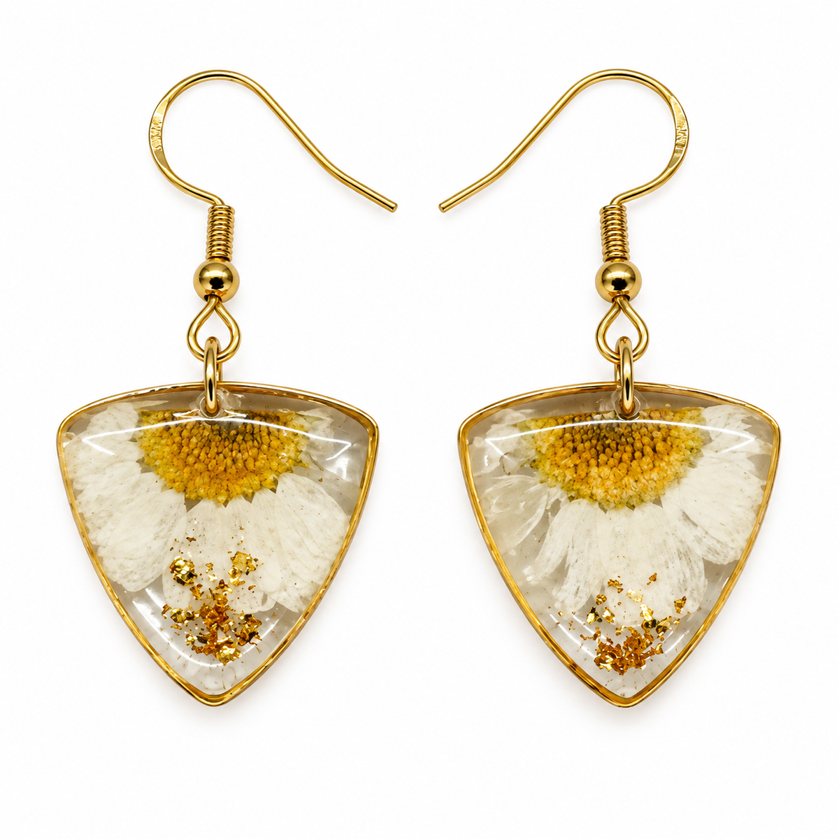 Boucles d’oreilles Demi Marguerite
