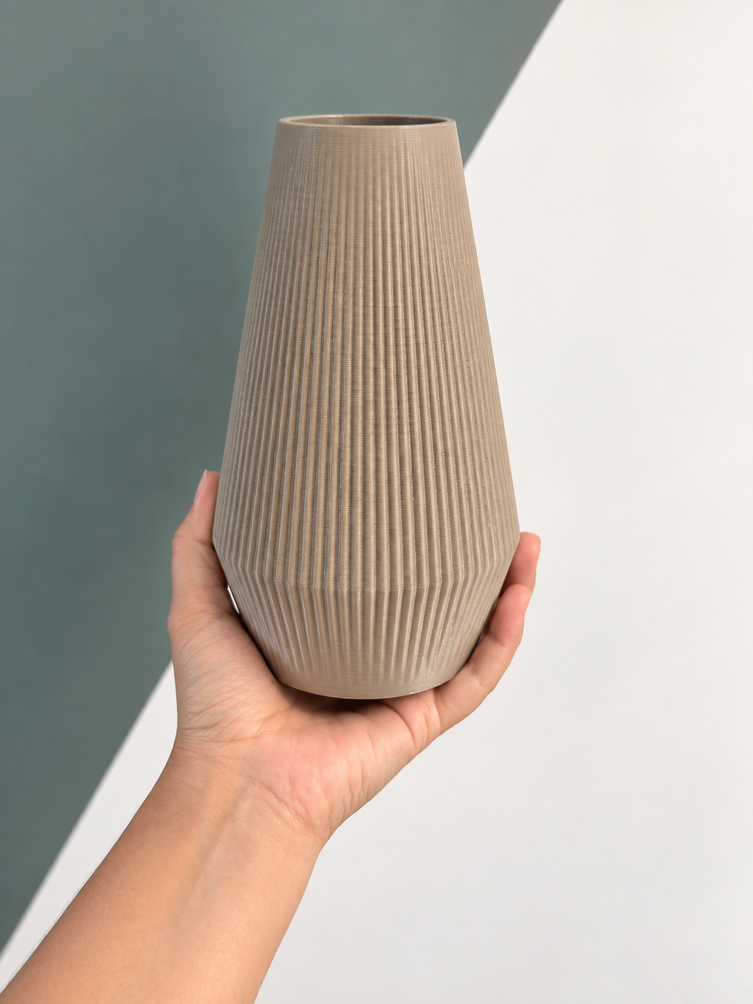 LILAS Vase étanche d'origine végétale Beige