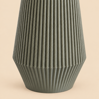 LILAS Vase étanche d'origine végétale Vert Grisé