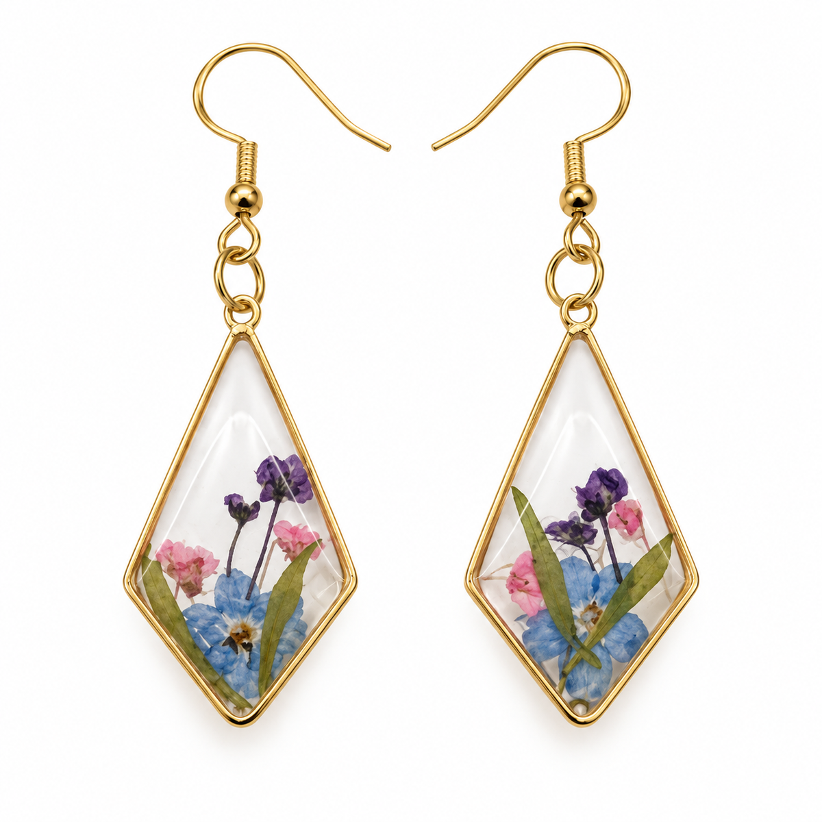 Boucles d’oreilles Jardin secret