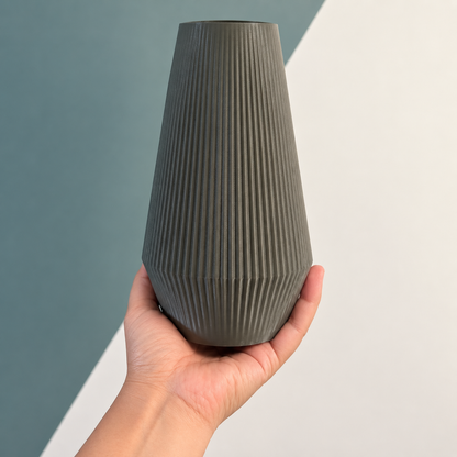 LILAS Vase étanche d'origine végétale Vert Grisé