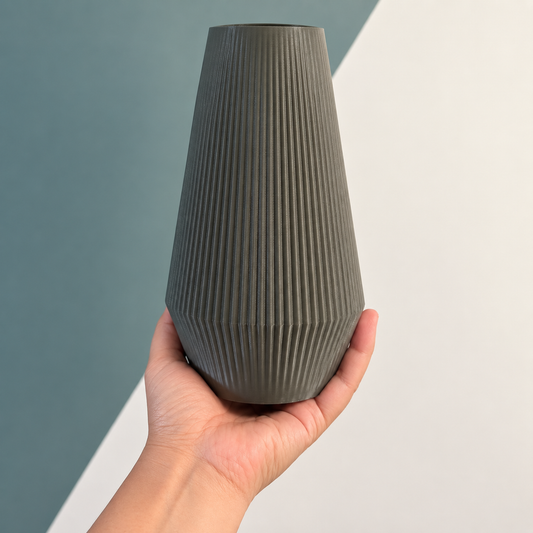 LILAS Vase étanche d'origine végétale Vert Grisé