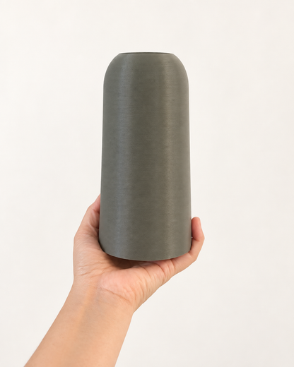 PUR Vase étanche vert grisé