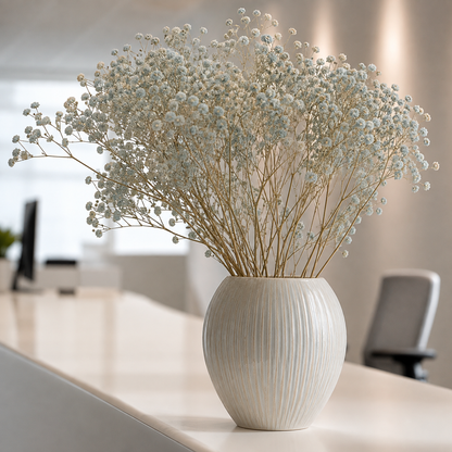 Gypsophile Stabilisé Bleu/beige Pastel