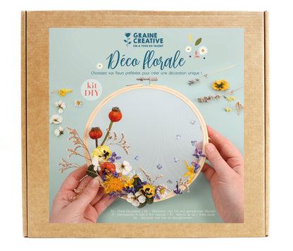 Kit Déco florale avec pistolet à colle