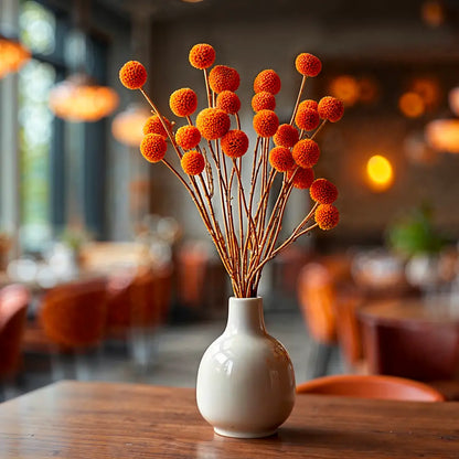 Craspedia Stabilisé Orange
