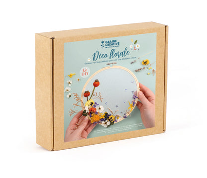 Kit Déco florale avec pistolet à colle