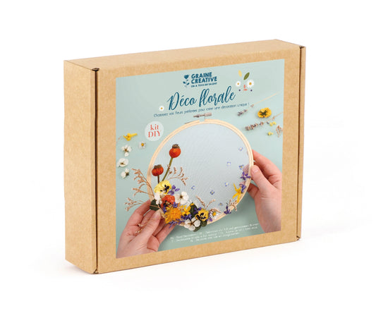 Kit Déco florale avec pistolet à colle