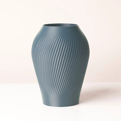 ANTIQUE Vase étanche d'origine végétale Bleu