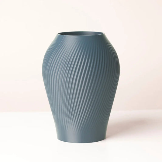 ANTIQUE Vase étanche d'origine végétale Bleu