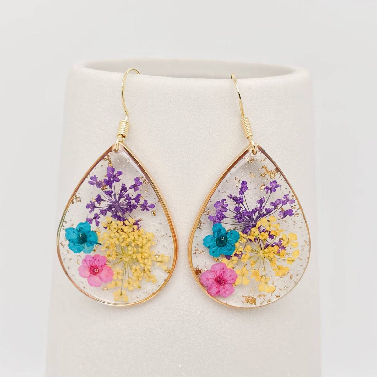 Boucles d’oreilles Éclat fleuri