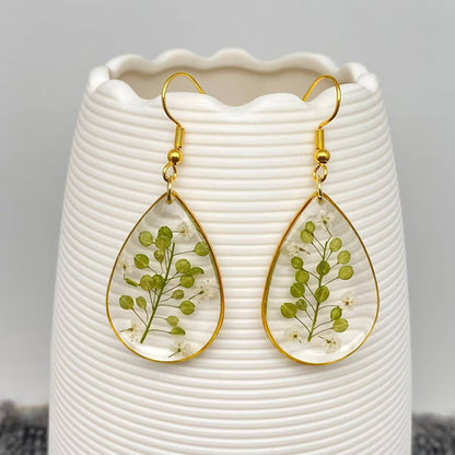 Boucles d’oreilles Herbier délicat
